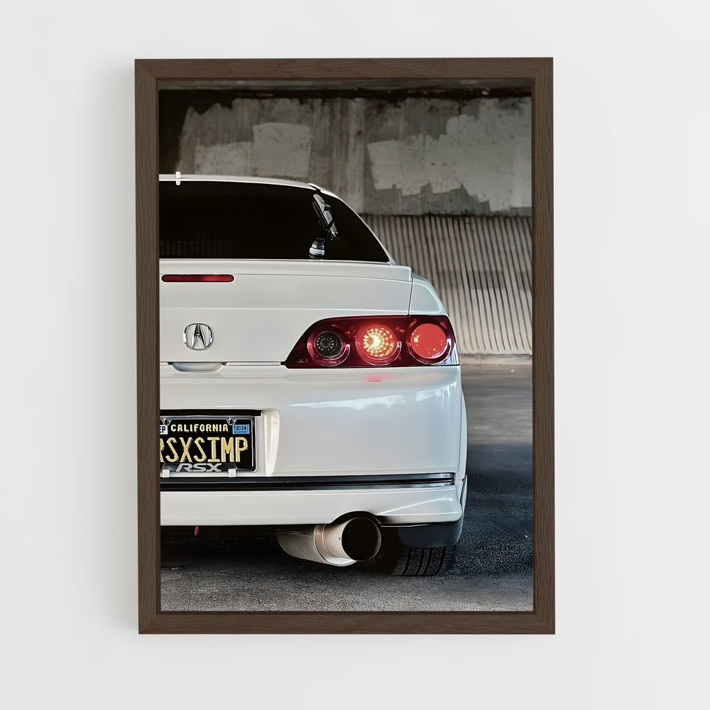 Poster Rsx type – affiche Acura (vue 5)
